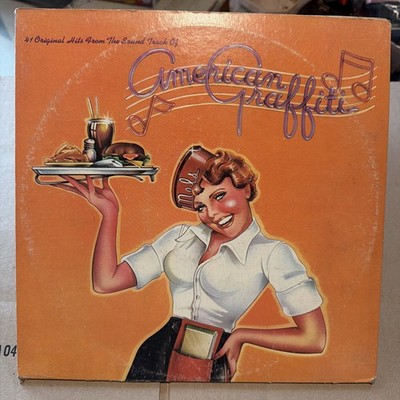 AMERICAN GRAFFITI SOUNDTRACK 2XLP VINYL ALBUM
