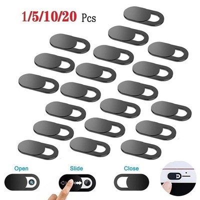 Webcam Abdeckung 20\10\5\1er-Pack dünner Kamera-Schieberegler für iPhone Laptop Handy Tablet