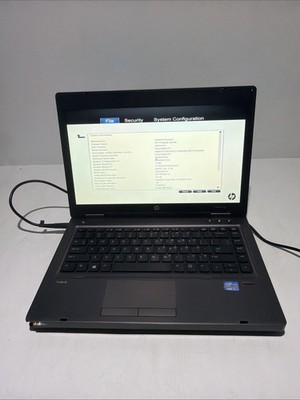 Hp Probook 6470B 14'' Laptop i7-3540m 8gb Ram No Drives Boots Bios Frame DMG