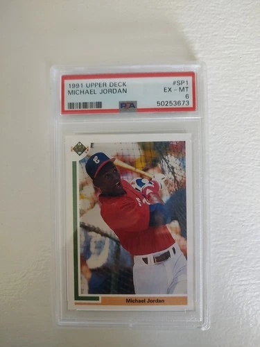 1991 Upper Deck - Michael Jordan #SP1 Rookie EX-MT PSA 6  (RC)