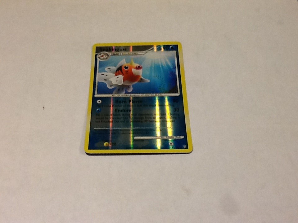 Pokemon Reverse Holofoil Seaking Card From The Power Keepers Set 43/147