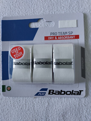 Babolat Overgrip Pro TEAM SP x3, weiß