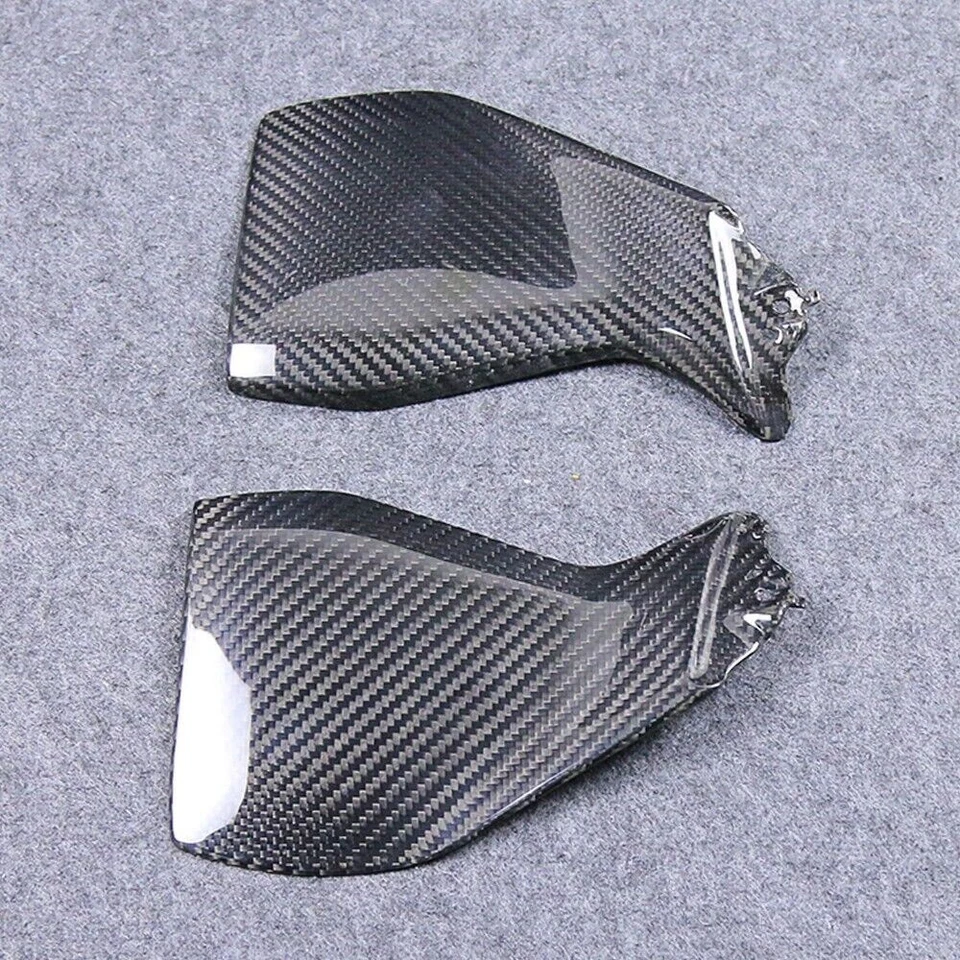 Cubierta de admisión de aire carenado lateral tanque FZ09 100 % fibra de carbono real para 2014-2016 FZ09 Foto 3 de 4