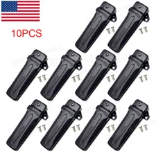 10x KBH-10 Belt Clip for Kenwood TK2307 TK2310 TK3307 TK3310 TK2312 TK3312 Radio