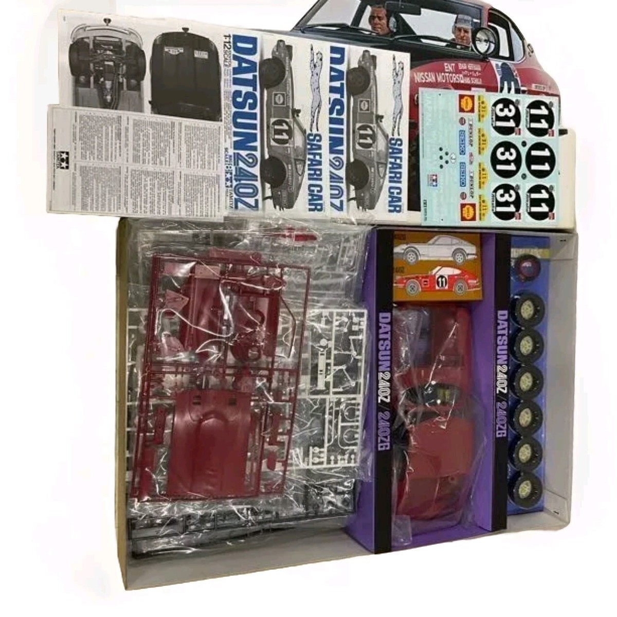 自動車 Tamiya Datsun 240Z Safari Car 1/12 TAMIYA DATSUN 240Z SAFARI CAR Fairlady 1/12 Truck Plastic