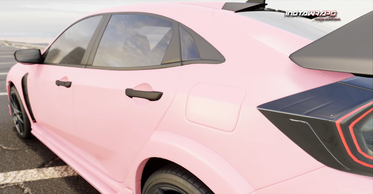 Avery Dennison SW900 Supreme Satin Bubblegum Pink Vinyl Car Wrap