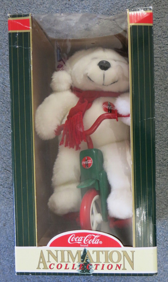 VTG 1998 Coca Cola Polar Bear On Tricycle Animation Collection | eBay