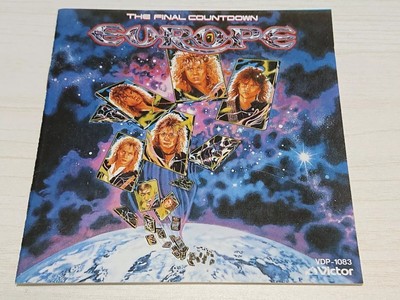 EUROPE - THE FINAL COUNTDOWN JAPAN CD OBI rare VDP-1083 AOR