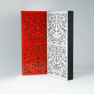 IG Acoustics AbsorbFuser 100x50x11 cm - Akustik Absorber/Diffusor Hybridpaneel