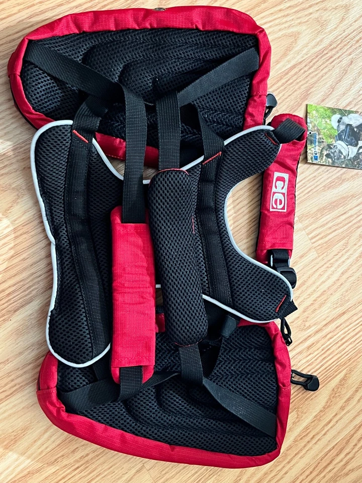 Equipo Canino ULT Perro Arnés Trail Pack Pequeño Rojo 16"-24" Foto 2 de 2