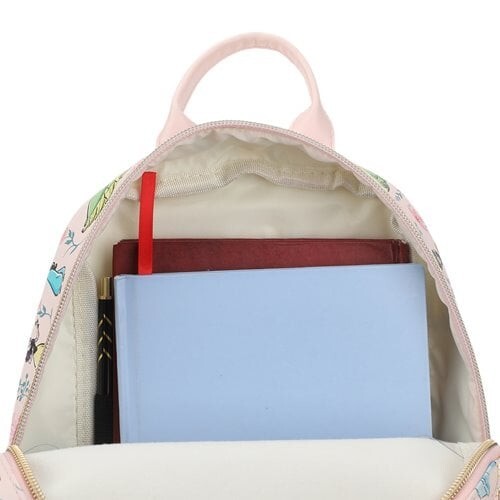Disney Princesses BioWorld Pink Mini Backpack 11" Faux Leather NWT - Picture 9 of 10