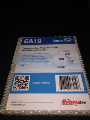 generalaire ga19 vapor pad