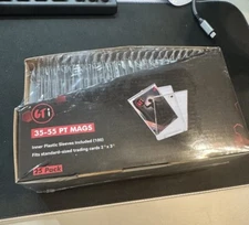 GTi Magnetic One Touch Cases with inner sleeve 35-55pt cards 100% UV Box X25