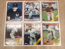 Vintage 1980's Major League Baseball Folders Rickey Henderson, Willie Randolph