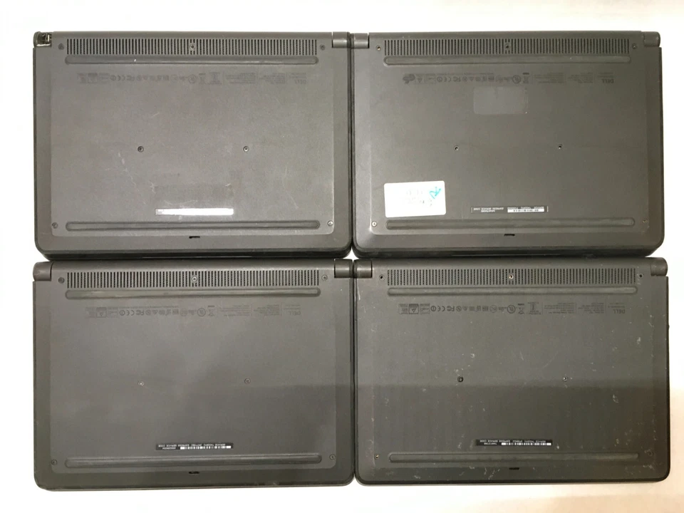 Lot of 10 Dell Chromebook 3120 Case Damage Boot/Screen Issues For Parts- FT - Image 4 of 4