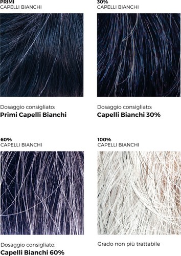 LABO CAPELLI BIANCHI Uomo Primi Capelli Bianchi Trattamento 3 Mesi 60 Fiale - Photo 2 sur 2