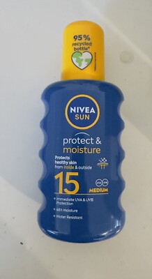 NIVEA SUN Protect & Moisture Sonnenspray LSF15 200ml x 1