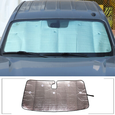 Front SunShade Windshield Dash Shield UV Block Cover For Nissan Titan 2016-19 US