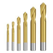 XCAN Zentrierbohrer NC-Anbohrer 90Grad 3-20mm Spiralbohrer HSS M2 TITAN 1 St&uuml;ck