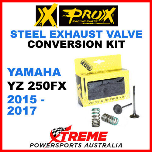 ProX Yamaha YZ250FX YZ 250FX 2015-2017 Steel Exhaust Valve & Spring Upgrade Kit - Picture 1 of 2