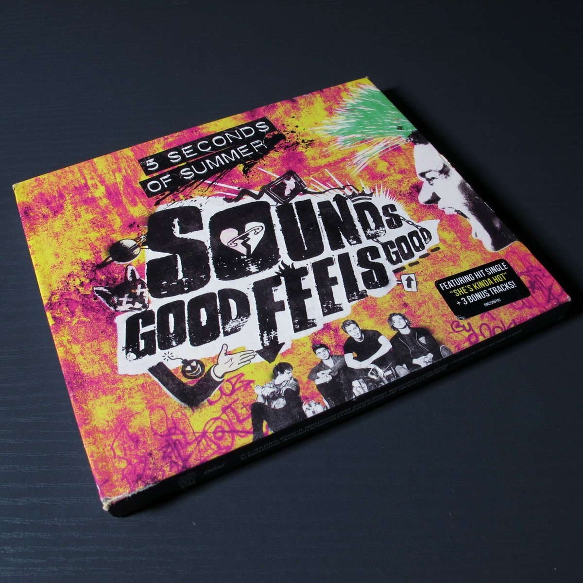 5 Seconds Of Summer - Sounds Good Feels Good US CD+3 Track Deluxe