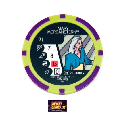 Marvel Heroclix Mary Morganstern Bystander Token Collector's Trove Set