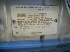 Used Intercooler fits: 2004 Subaru Impreza WRX Grade A