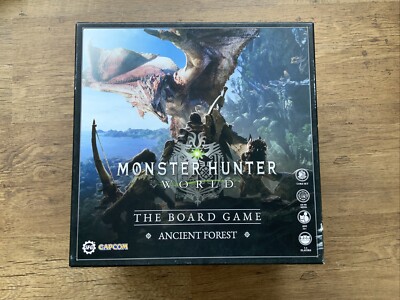 Monster Hunter World Das Brettspiel Ancient Forest 100% Komplett Kickstarter