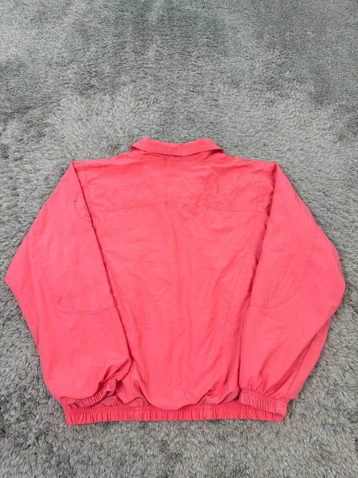 Vtg Kaelin Jacket Womens Medium Pink Full Zip Bomber Windbreaker Snow Ski Coat - Image 2 of 4