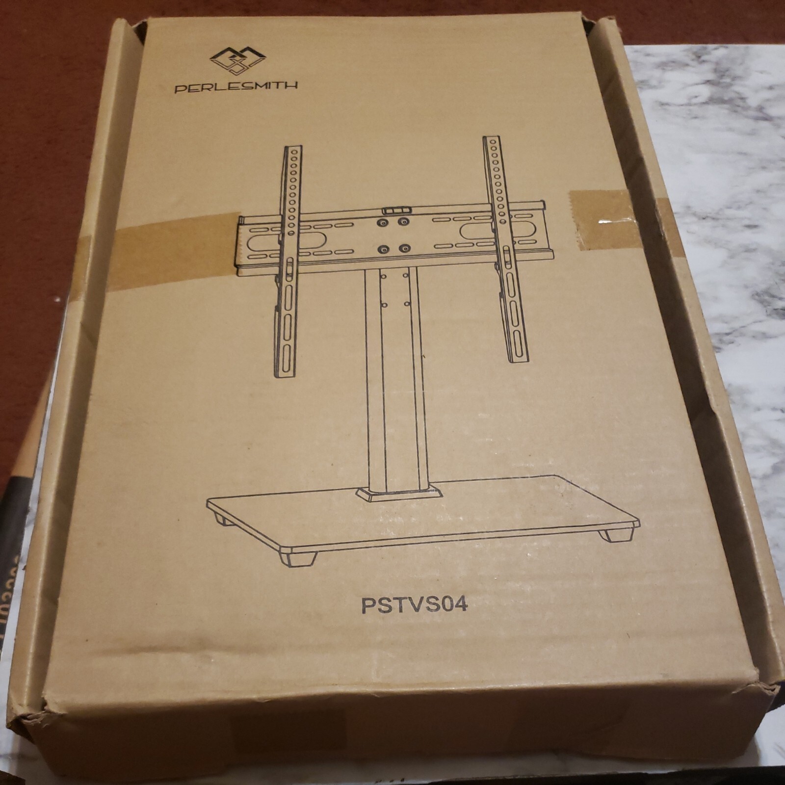 PERLESMITH Universal TV Stand Table Top TV Stand for 3755 inch LCD LED TVs 736900376951 eBay