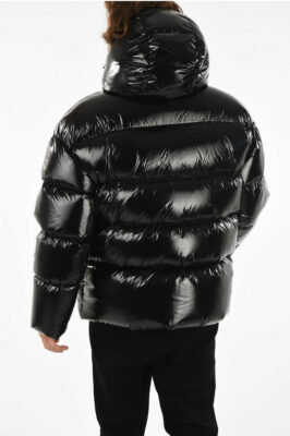 New Dsquared Hooded Goose Down Puffer Jacket Coat S 46 dsquared2