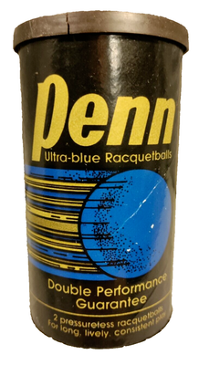 Penn Racquetball Bälle Blau – 3er Pack, Offizielles Turnierball