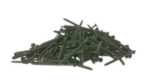 Decking Screws Green FORGEFIX Countersunk Pozi Hardened Coarse Box Quantities