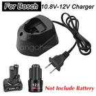 Battery Charger For Bosch 10.8V 12V Li-ion Battery BAT411 BAT412 GAL1130CV GSR
