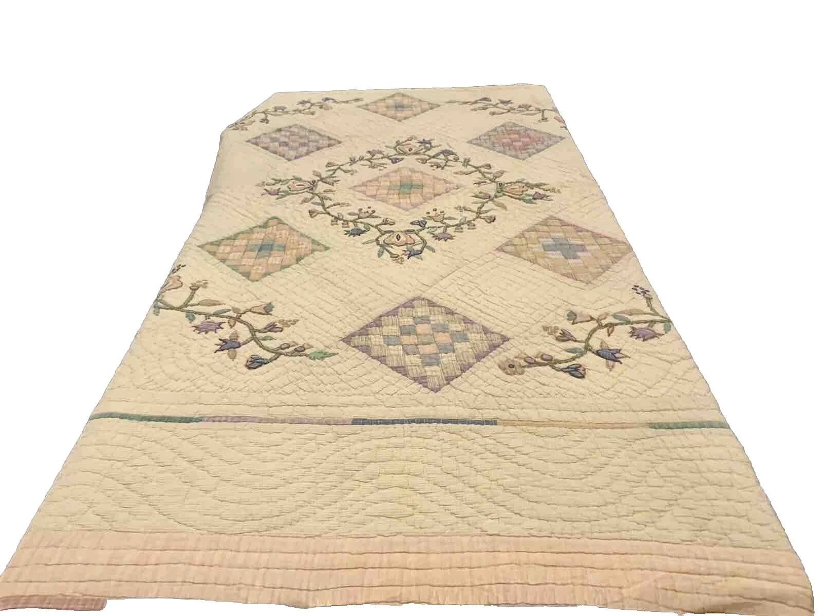 País francés Floral Patchwork Quilts