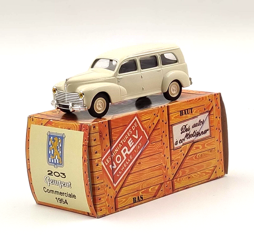 Miniature Starter 1/43 - Peugeot 202 Commerciale Pub Boutillon - Occasion