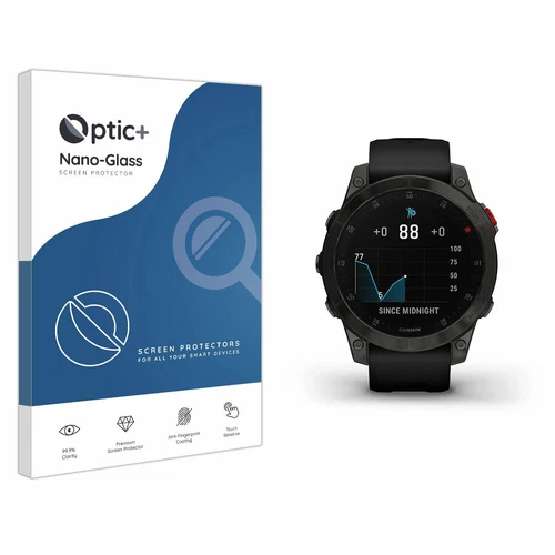 Optic+ Nano Glass Screen Protector for Garmin epix (Gen 2) (47mm) - Picture 1 of 3