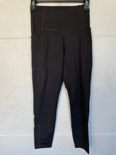 GIRLFRIEND COLLECTIVE 4024 Compressive Pocket Legging Size S SMALL BLACK NWOT
