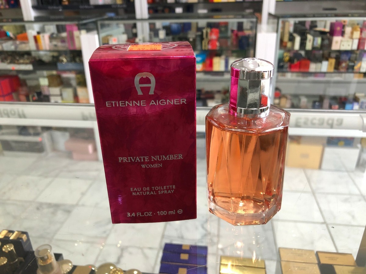 Aigner Private Number Women EDT – 100 Ml Duftspray Für Damen, Eleganter Duft Ohne Folie