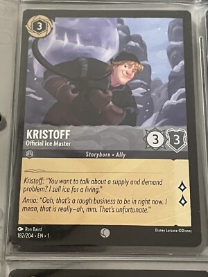 DDcards Disney Lorcana Non Foil Kristoff Official Ice Maker | eBay DDcards Disney Lorcana Non Foil Kristoff Official Ice Maker | eBay