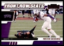 2021 Contenders Draft Picks Front Row Seats Red Foil Trevon Moehrig Rookie #39