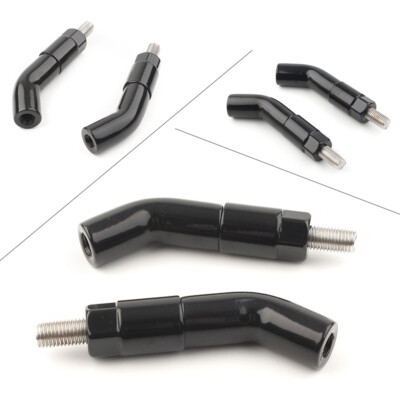 Black Mirror Stem Extenders For Harley Davidson Iron 1200 XL1200NS – 2018-2019
