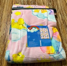 Care Bears Blanket Pastel Multicolor Super Soft Care Bears Throw Blanket 50x70  