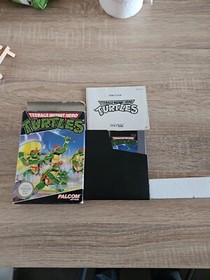 Nintendo NES jeu turtles teenager mutant hero complet