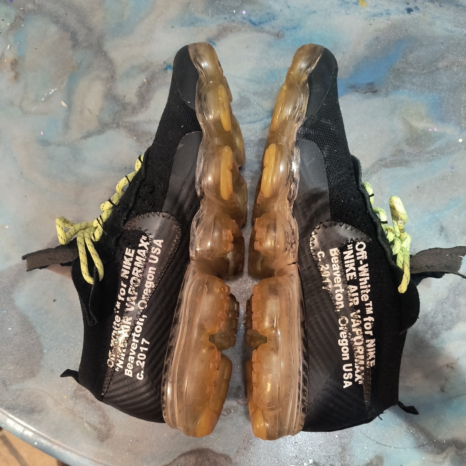 OFF WHITE X NIKE Taglia 10.5 Nike Off White x Air VaporMax The Ten