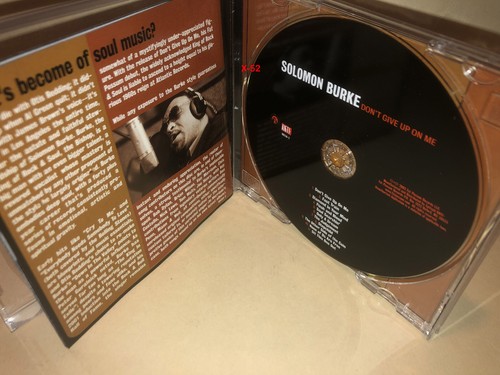 Solomon Burke CD Dont Give Up On Me Grammy Award Best Contemporary Blues Album - Picture 2 of 6