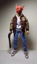 Hotline Miami Jacket figure by Erick Scarecrow x Devolver Digital