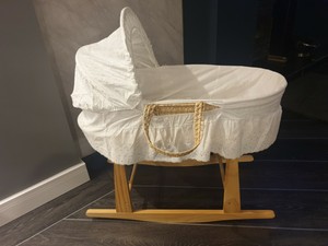 elegant baby moses basket