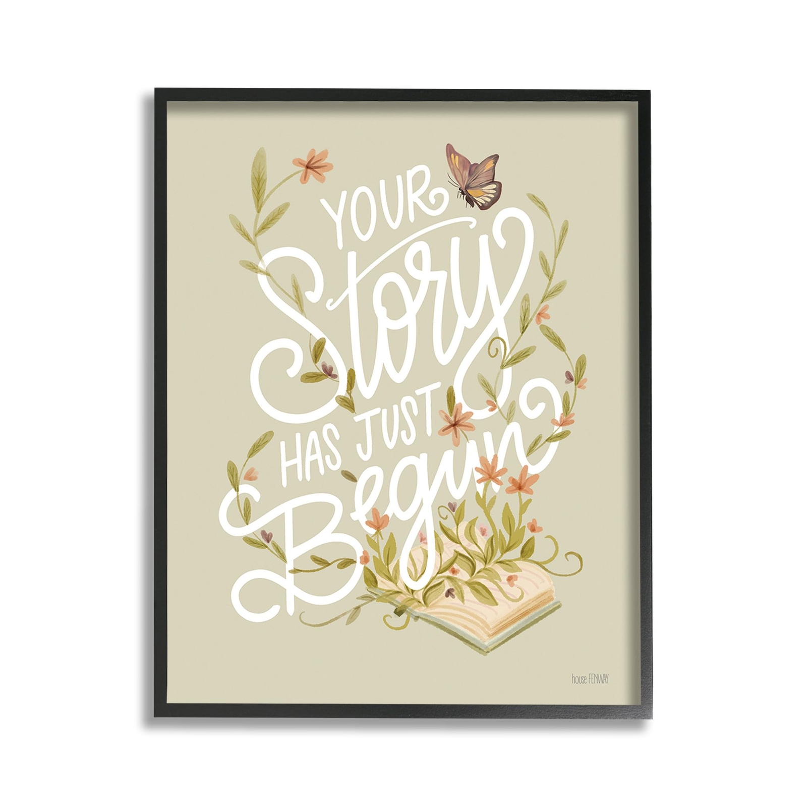 Your Story Inspirational Framed Giclee Art by House Fenway