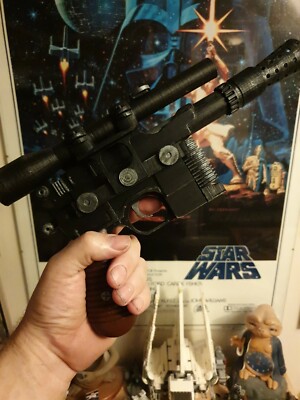 STAR WARS 3D printed Han Solo Blaster DL-44 Cosplay, toy, model kit asembled.
